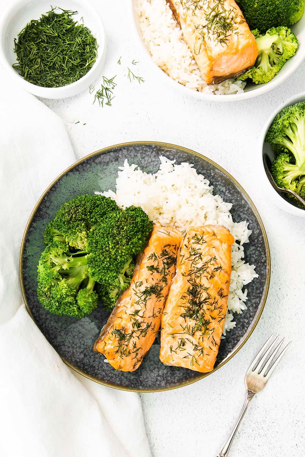 Air Fryer Salmon With Lemon And Dill | Air Fryer Fish Recipes