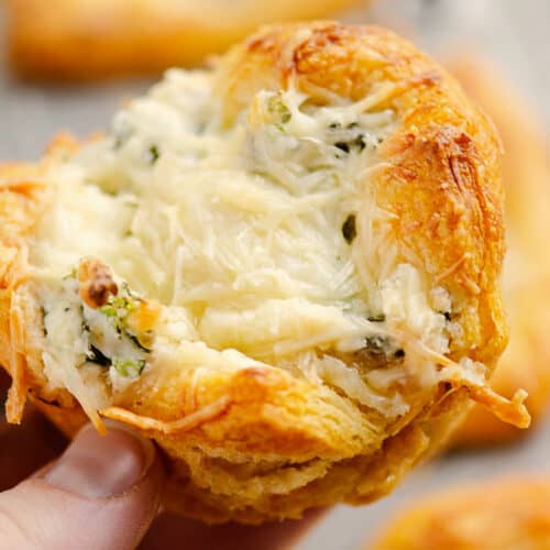 Chicken Broccoli Crescent Cups