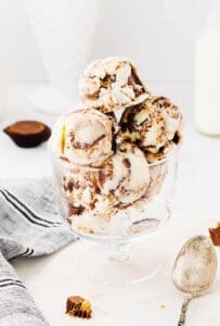 Moose Tracks No Churn Ice Cream | Homemade Ice Cream Recipes