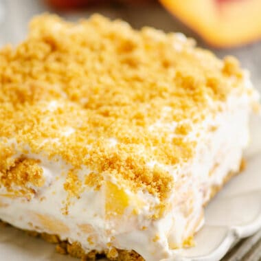 Peaches & Cream Dessert