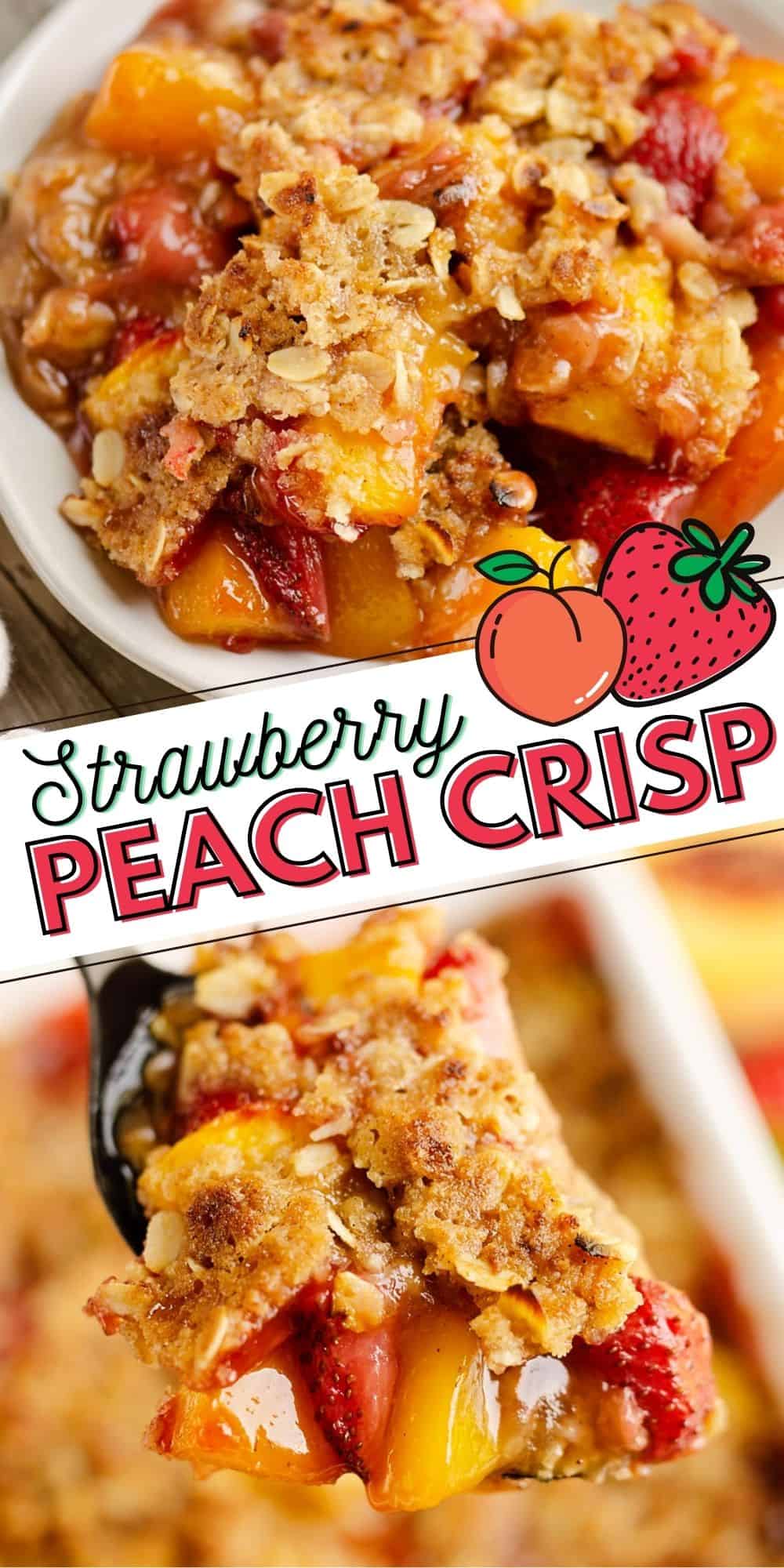 Strawberry Peach Crisp