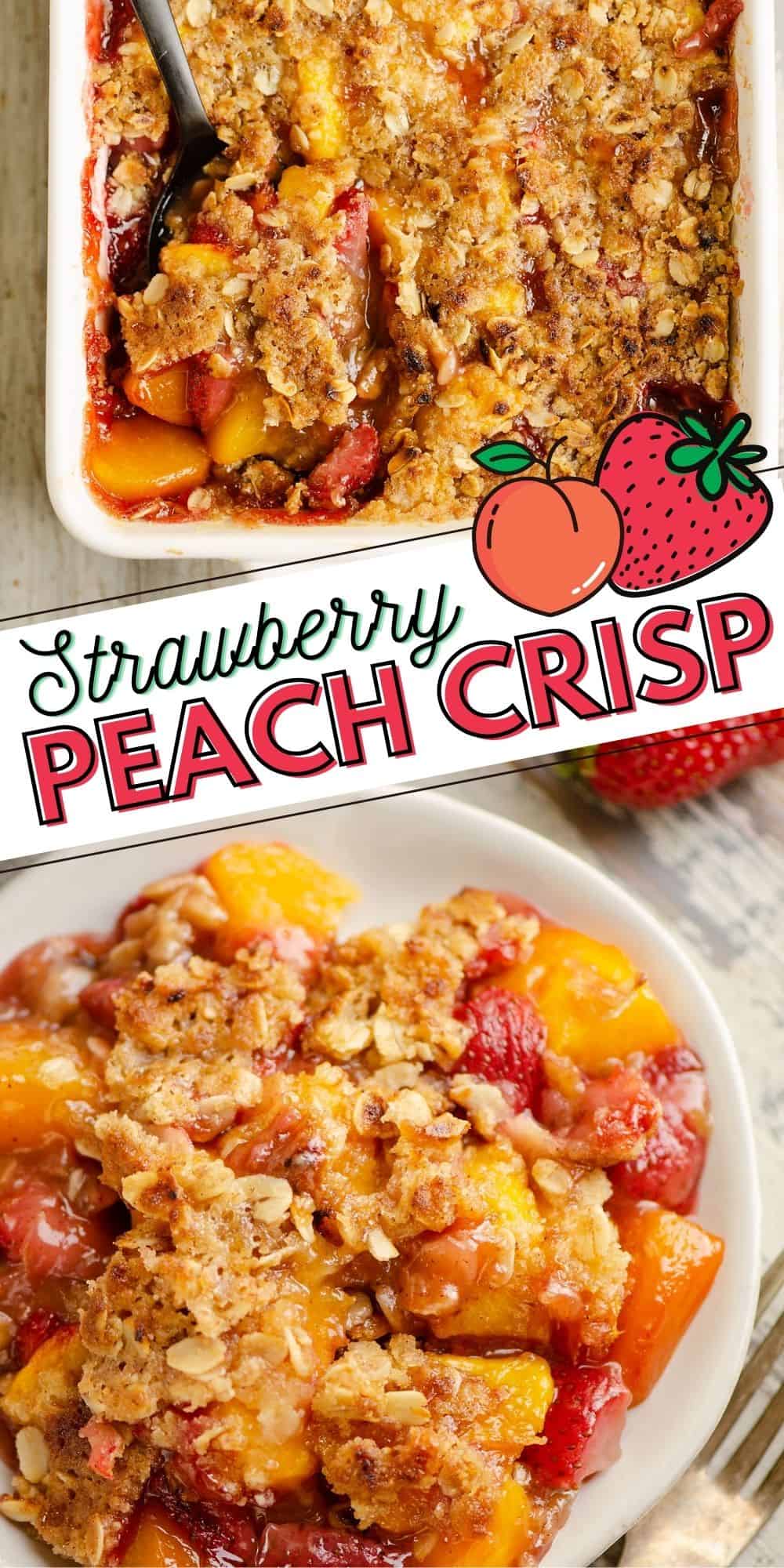 Strawberry Peach Crisp