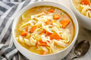 Instant Pot Greek Freak Chicken Noodle Soup