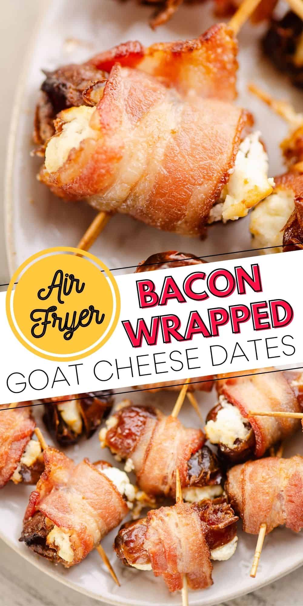 Air Fryer Bacon Wrapped Dates