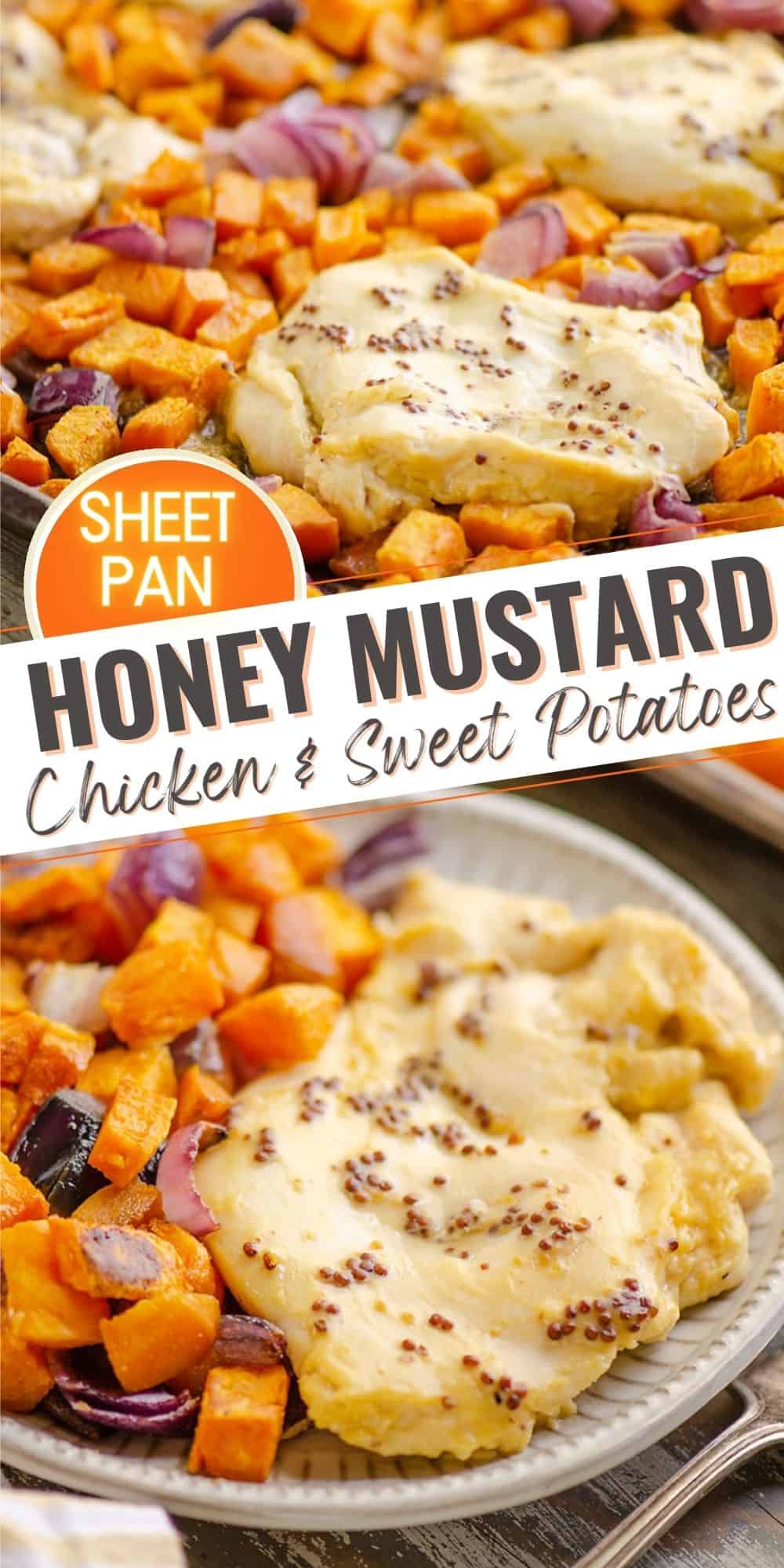 Honey Mustard Chicken And Sweet Potato Sheet Pan Dinner 4101