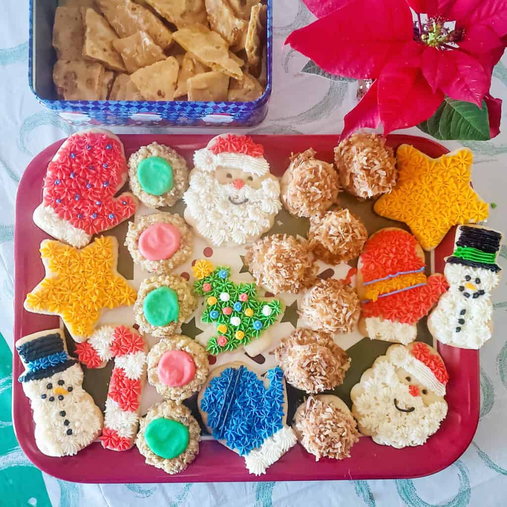 How to style a holiday cookie tray - Simple Bites