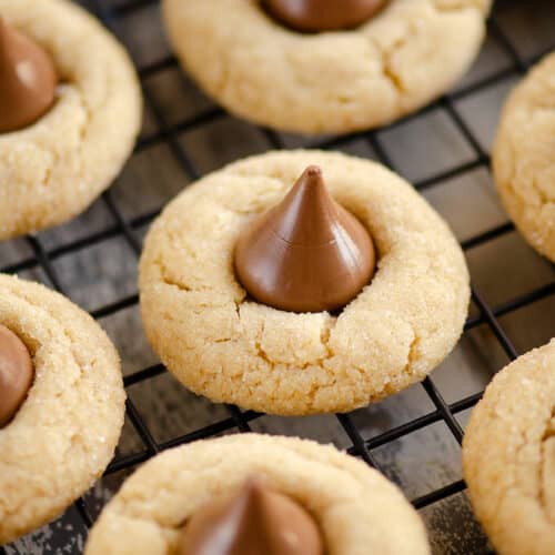 Peanut Butter Blossom Cookies