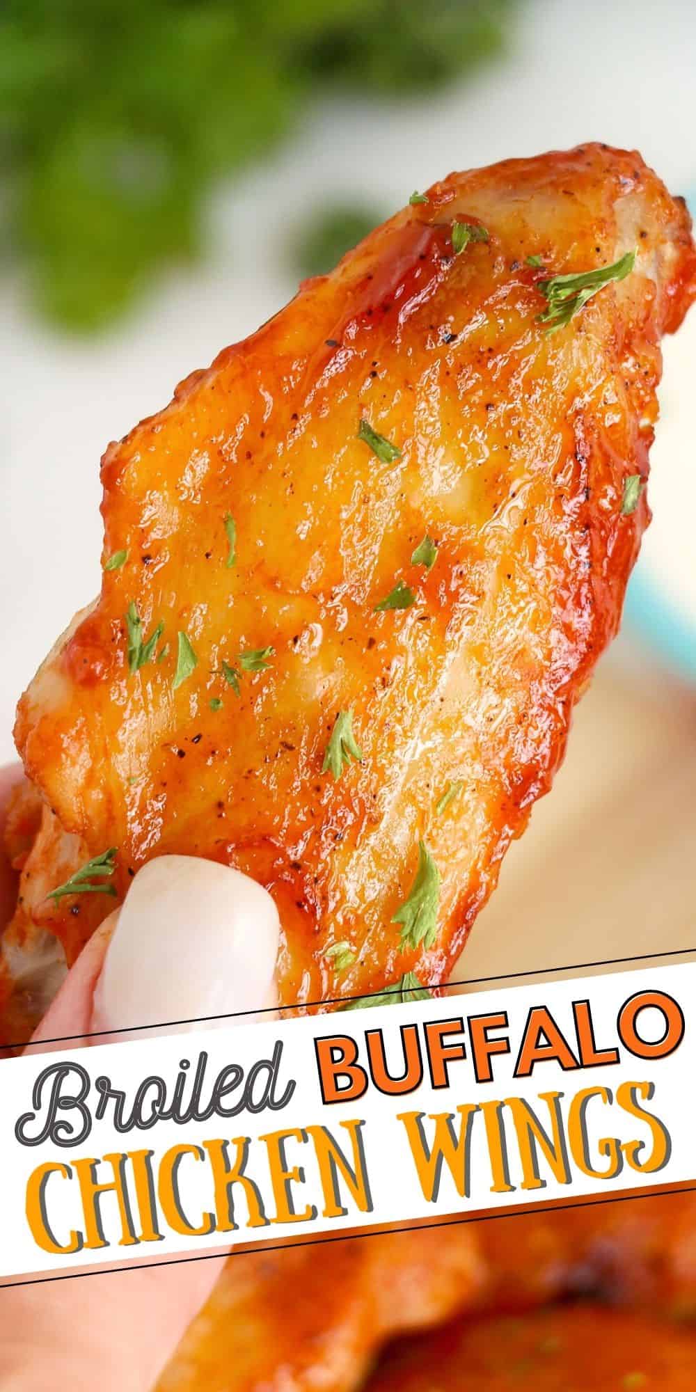 Buffalo Broiled Chicken Wings