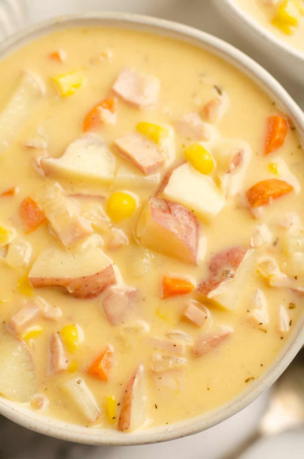 Creamy Ham & Potato Soup