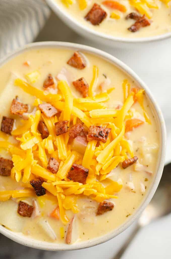 Creamy Ham & Potato Soup
