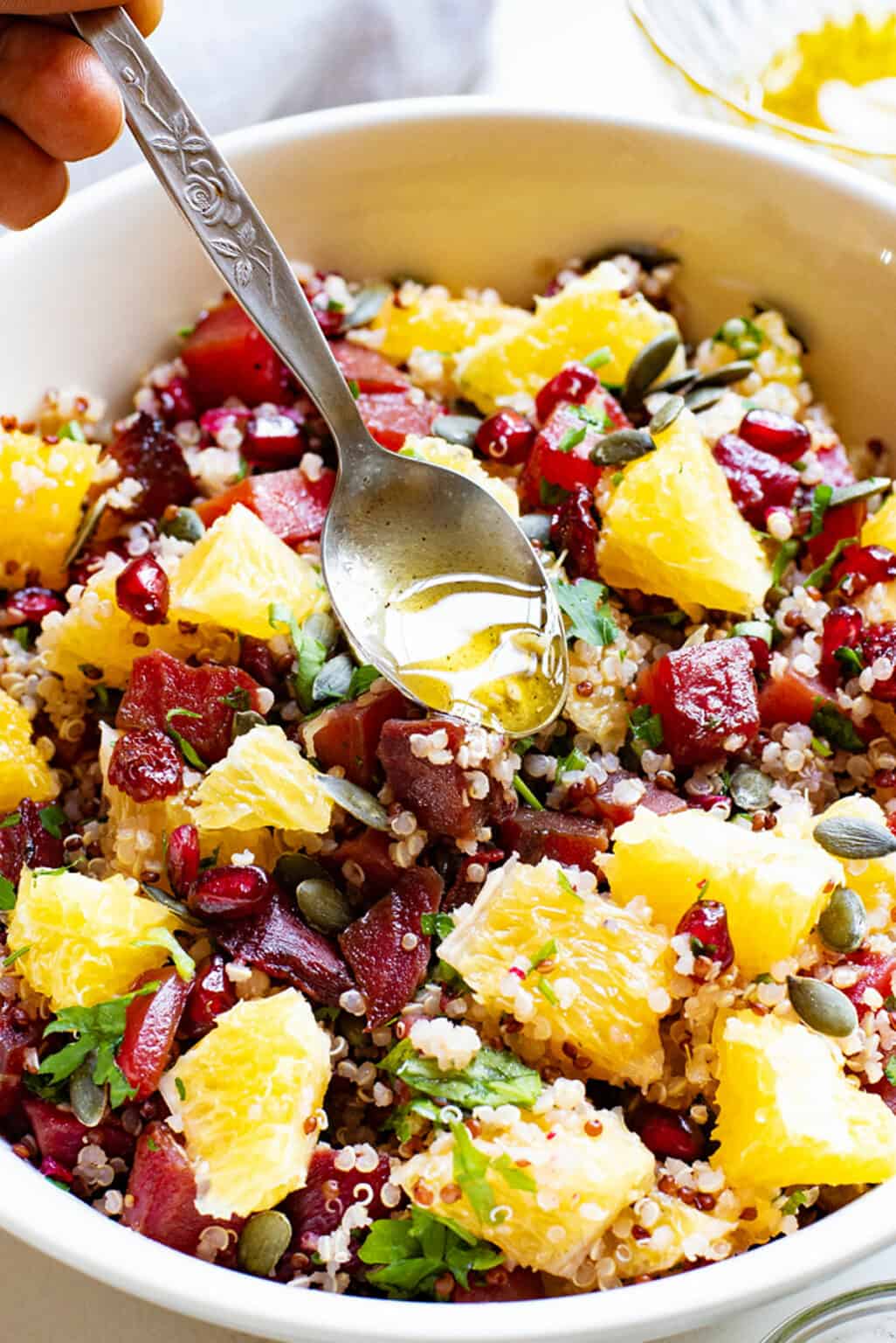 Quinoa Beet & Orange Salad