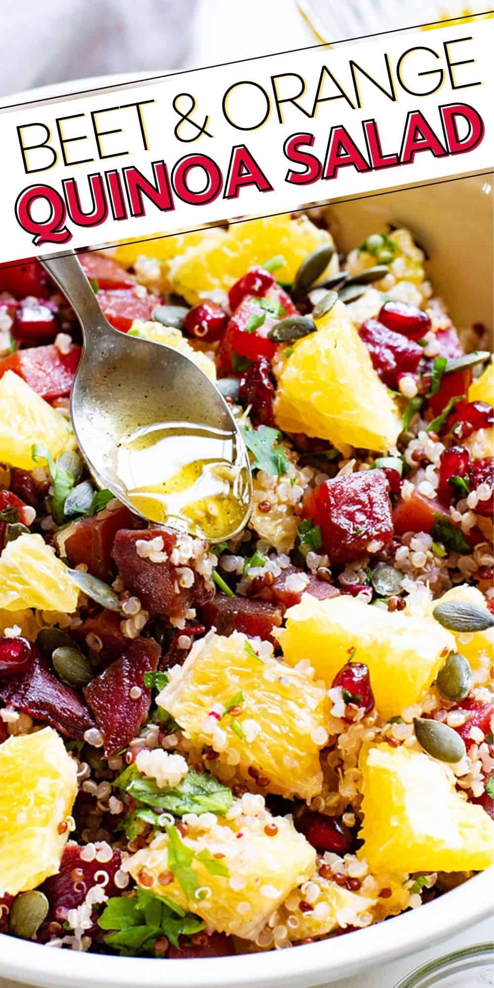 Quinoa Beet & Orange Salad