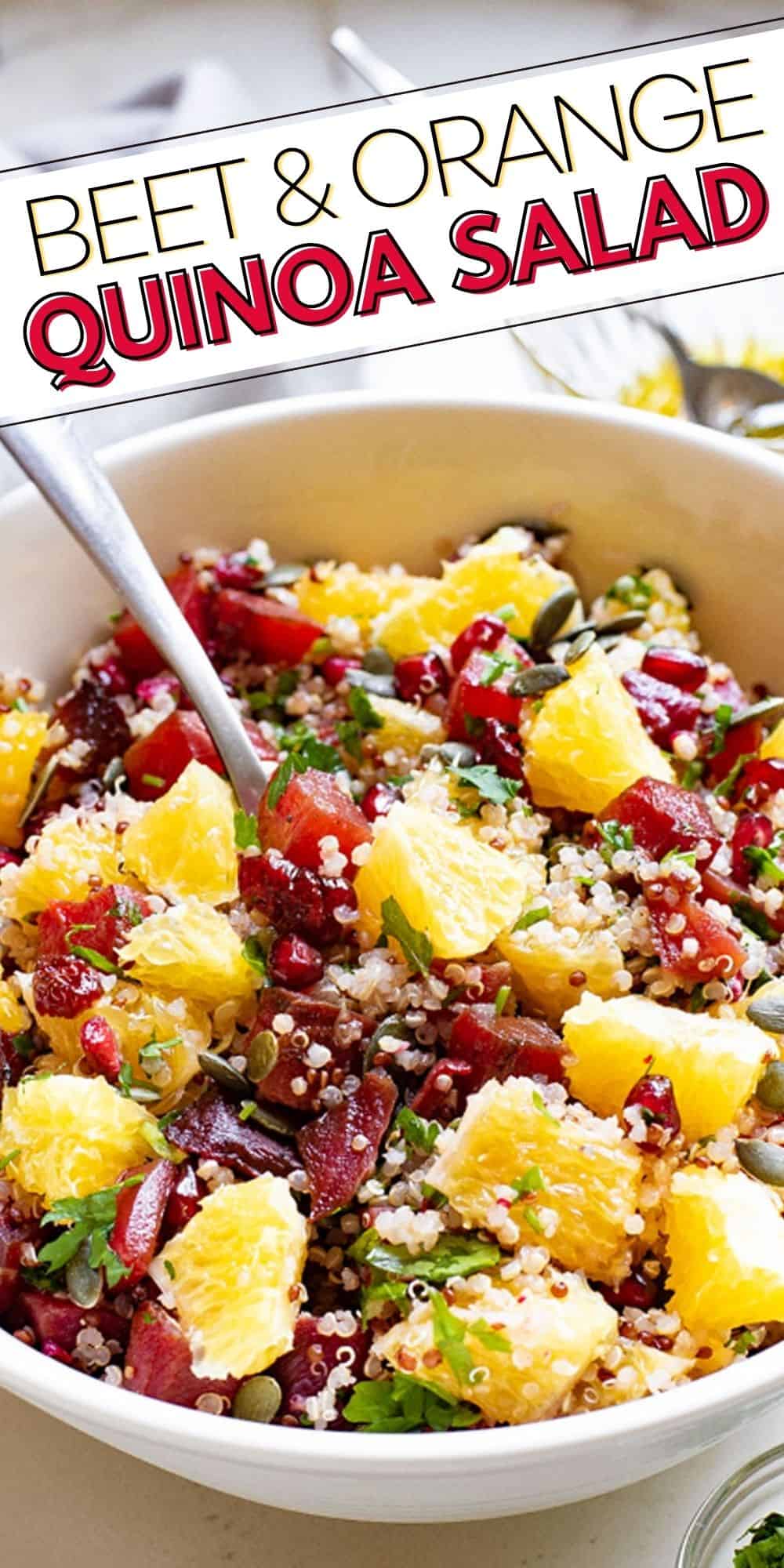 Quinoa Beet & Orange Salad