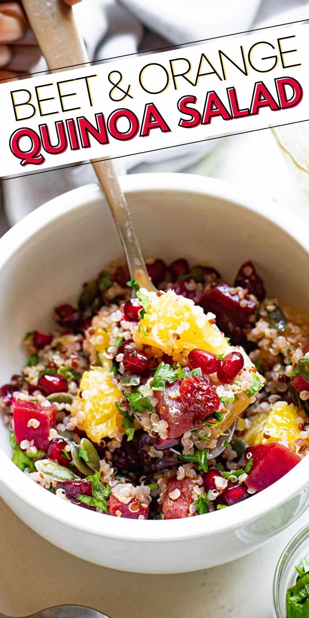 Quinoa Beet & Orange Salad