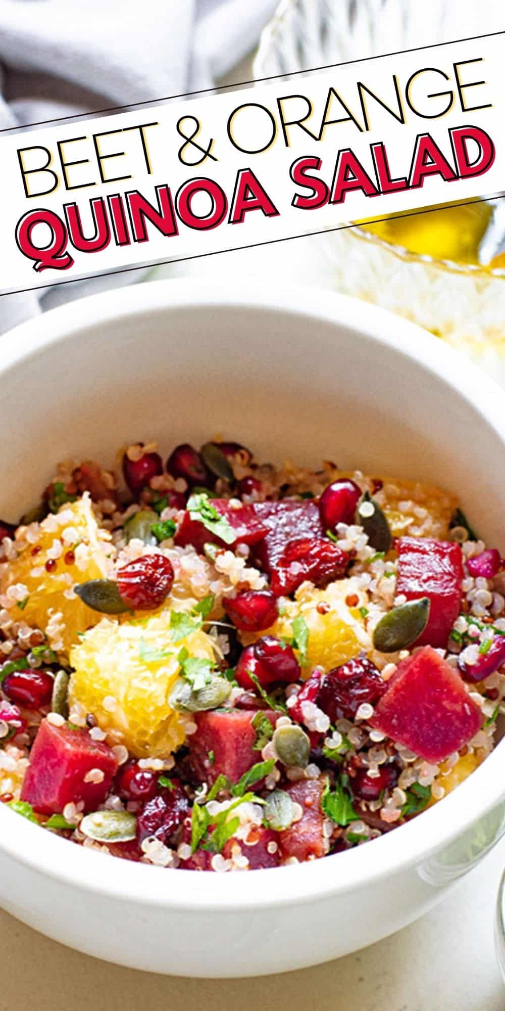 Quinoa Beet & Orange Salad