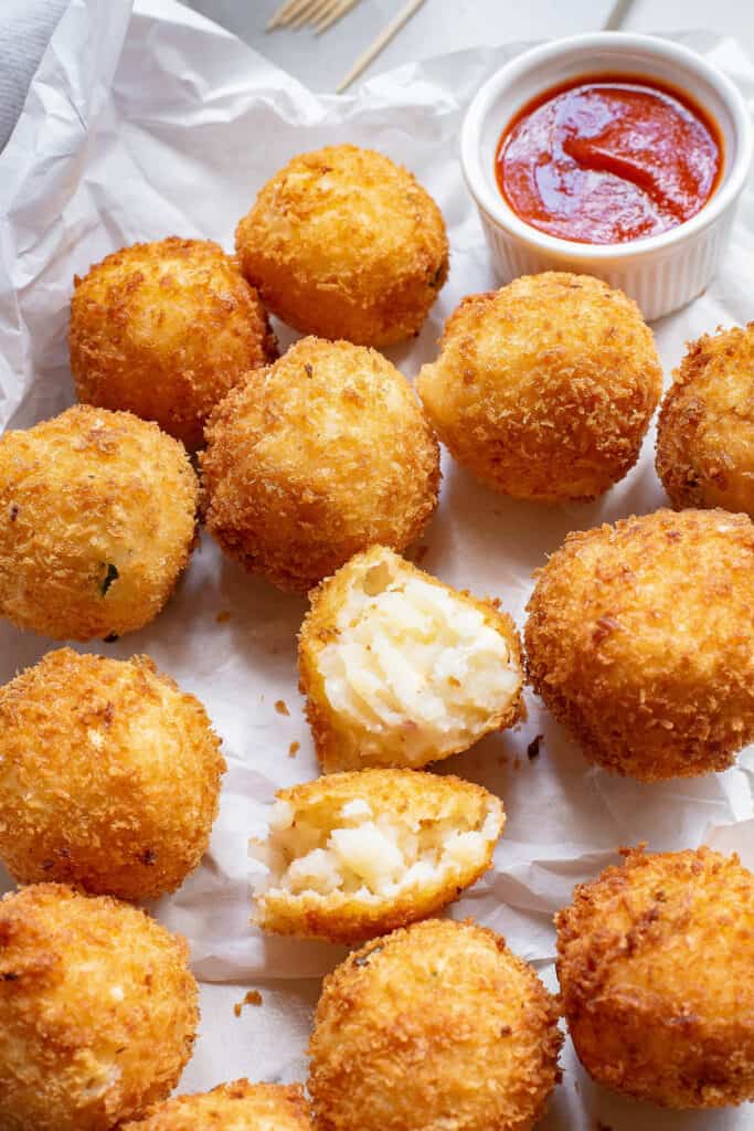 Fried Mashed Potato Balls