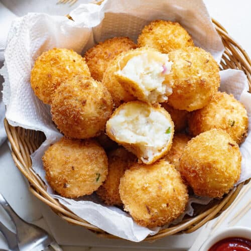 Fried Mashed Potato Balls