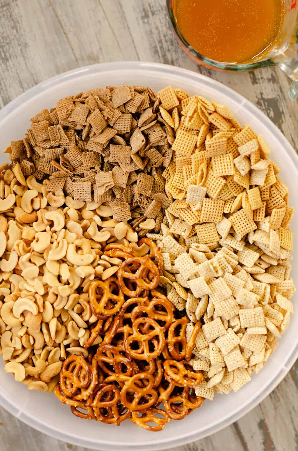 Hot Honey Chex Mix